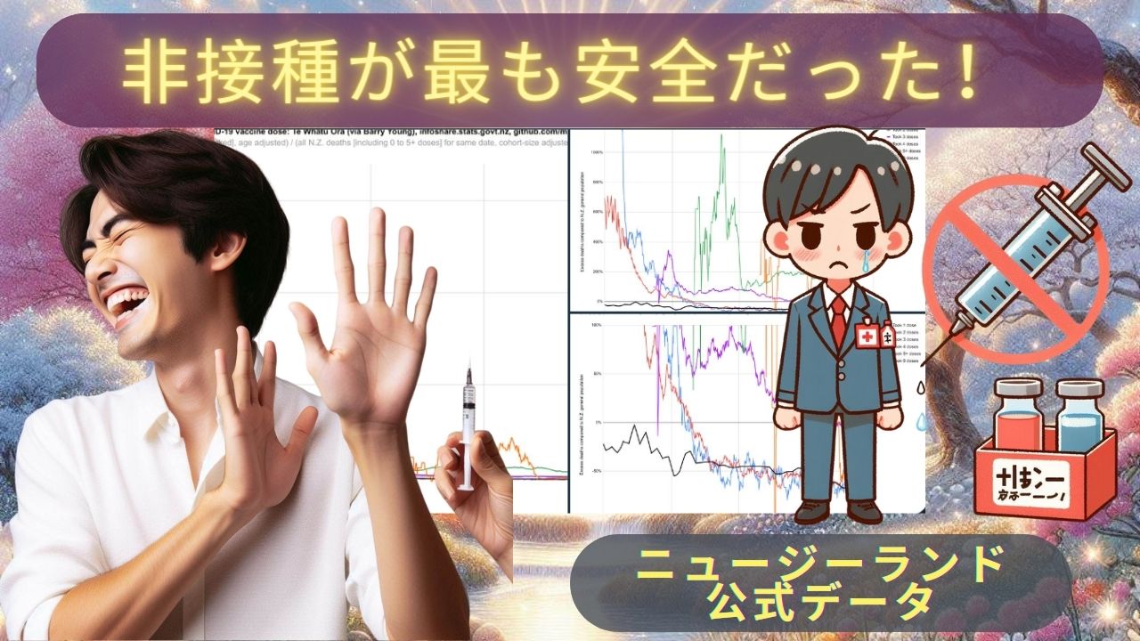 接種で死亡リスク激増！コロナワクチン未接種が最も死んでいなかった