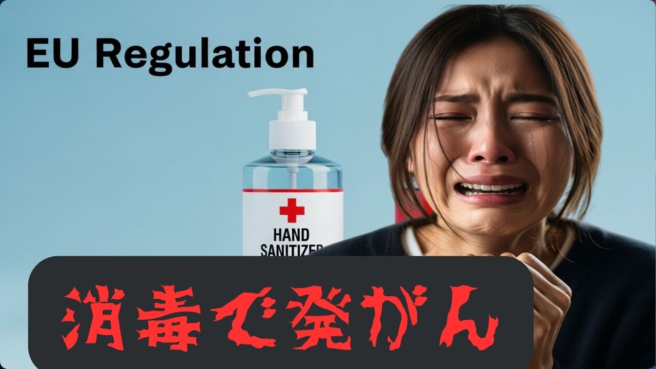 コロナ対策のアルコール消毒液に発がん性