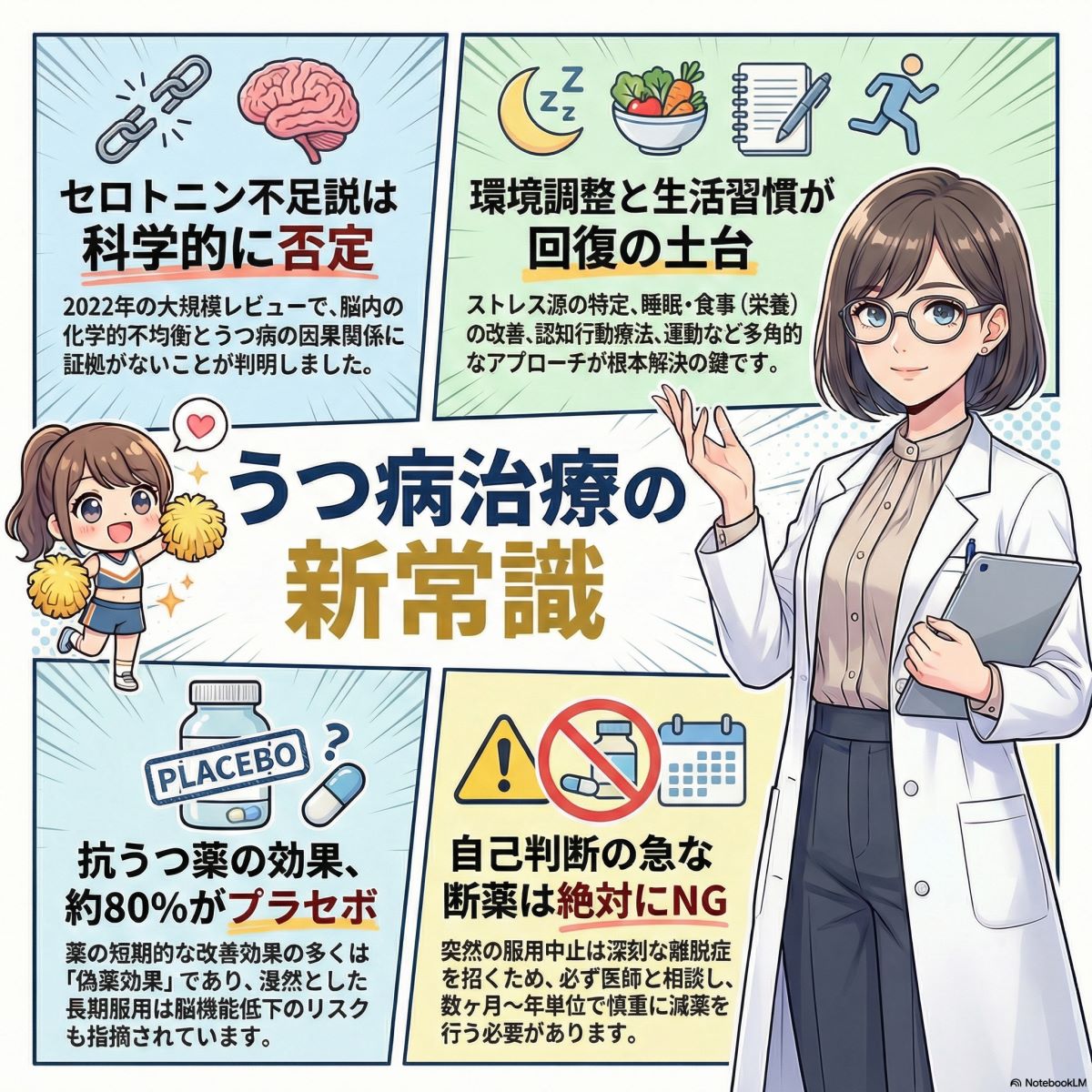 【うつ病治療とセロトニン仮説】のよくある質問（FAQ）