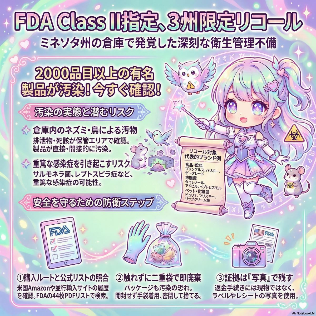 FDAリコールと個人輸入のよくある質問(FAQ)
