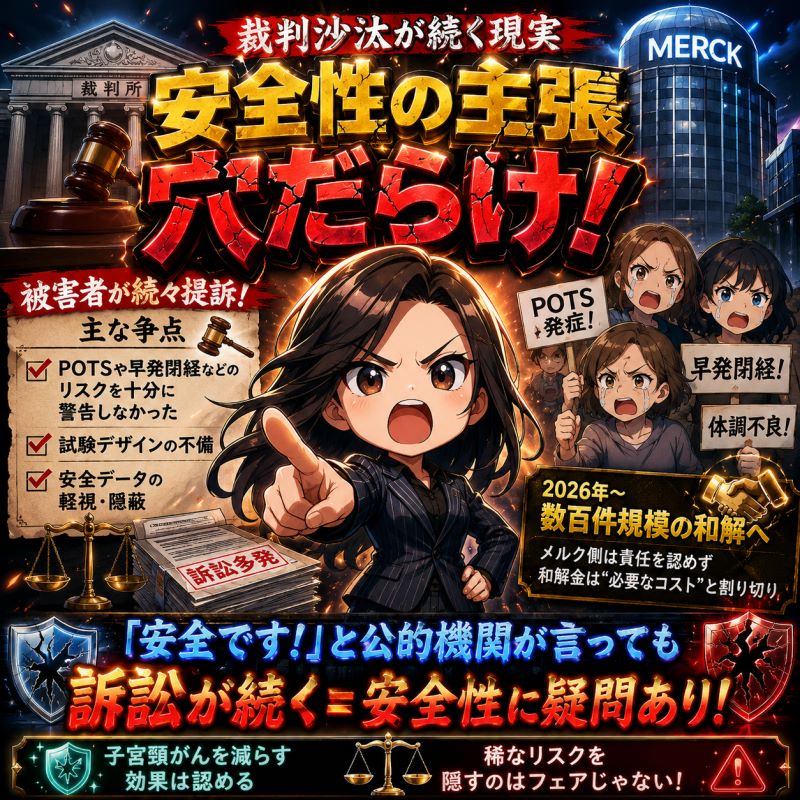 危険性が明らかになっても隠蔽してた疑惑